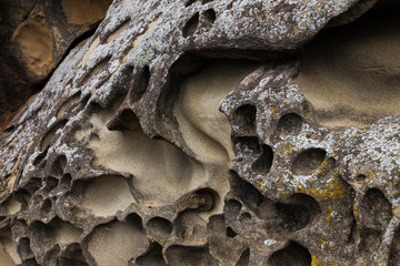 close up of stone texture - background