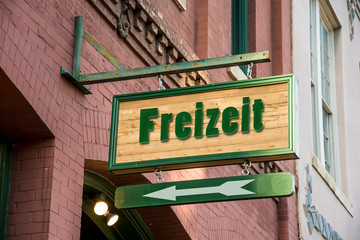 Schild 277 - Freizeit