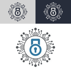 Network protection system template. Security technology.