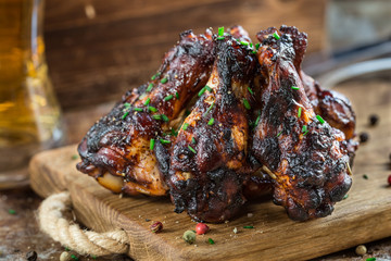 BBQ chicken wings