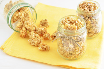 wholegrain oat granola breakfast