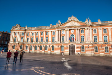Obraz premium Toulouse : place du Capitole