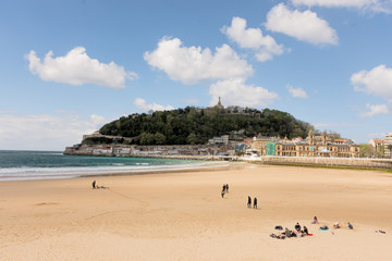Playa de la Concha de San Sebastian