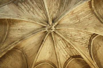 Old ceiling architecture detail