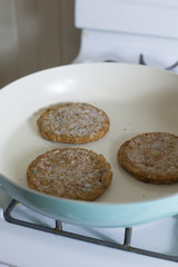 Cooking Veggie Burgers