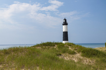 Fototapeta na wymiar Big Sable Lighthouse
