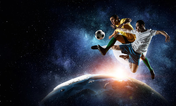 World popular and loved game . Mixed media