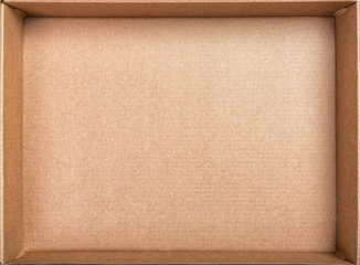 Cardboard box for things.