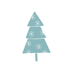 Vector Christmas tree