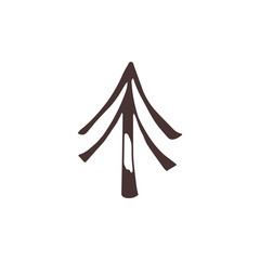 Vector Christmas tree