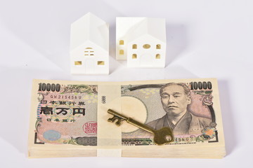 100万円とマイホームとキー