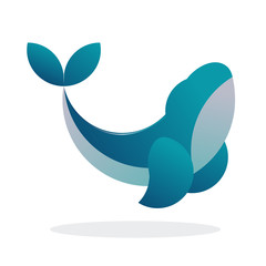 Whale icon design