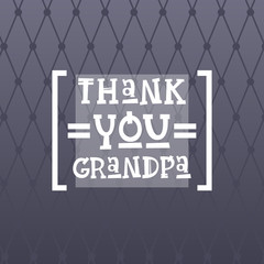 Happy Grandparents Day Greeting Card Banner Vector Illustration