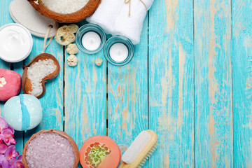 Spa background with a blank space