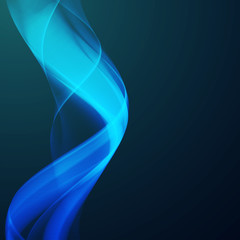 Abstract dynamic background, futuristic wavy illustration 