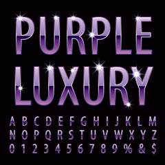 purple luxury