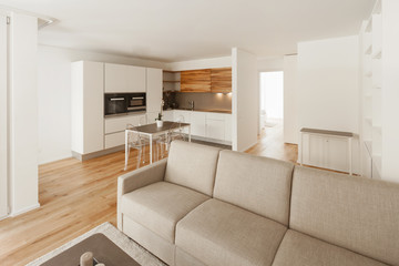Modern minimal open space