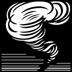 Tornado pictogram