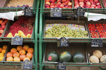 étal de fruits
