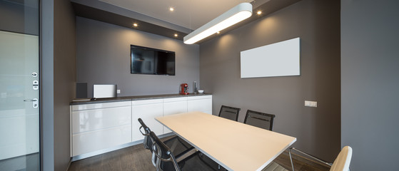Meeting room in modern office.