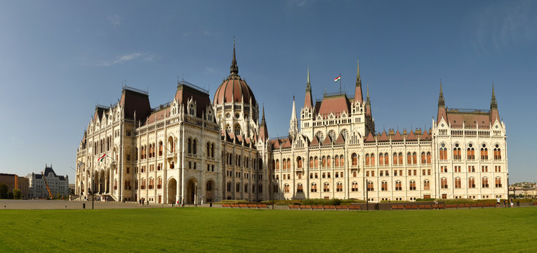 The Hungarian Parliament Building, Budapest, Hungari