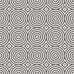 Fototapeta na wymiar Seamless pattern geometric circle