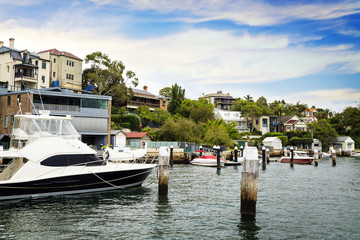 Wharf at balmain, Sydney Australia