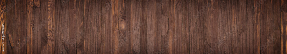 Wall mural Grunge surface with wood texture background, panorama