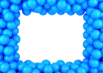 blue balls frame.