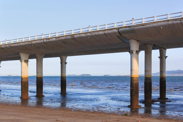 Xiamen Yanwu Bridge Scenery Around The Huandao Road