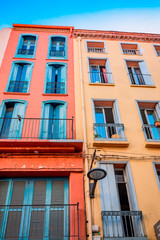 Naklejka premium Promenade dans les rues de Perpignan