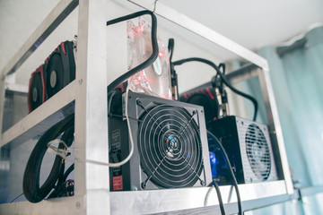 home mining farm for bitcoin and cryptocurrency money