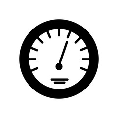 timer icon scale indicator fast growth speed vector illustration