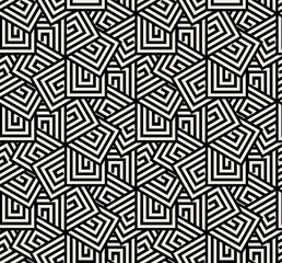 Seamless overlap hexagon pattern, vector