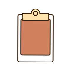 colorful writing  board  over white background vector illustration