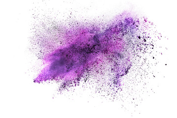 Abstract background of powder explosion