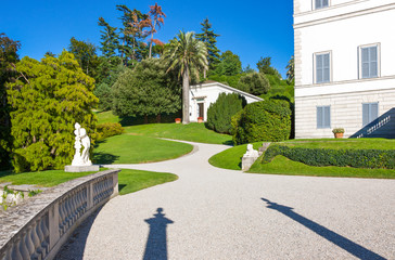 Obraz premium Architectures and landscapes of Como Lake