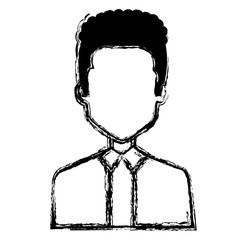 Fototapeta na wymiar elegant businessman avatar character vector illustration design