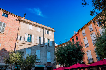 Naklejka premium Promenade dans les rues de Perpignan