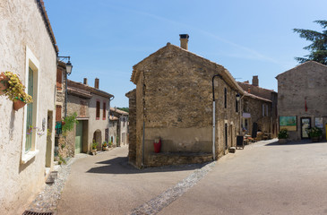 Fototapeta na wymiar Emblematic streets of ancients french villages