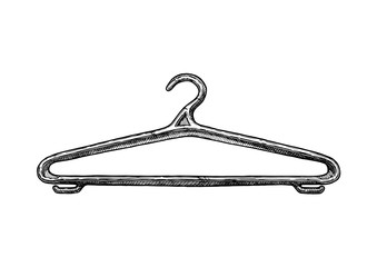 illustration of coat hanger