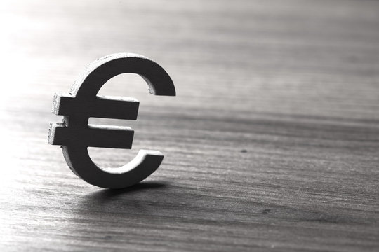 Symbol of euro money