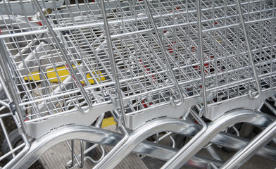 Obraz premium Einkaufswagen