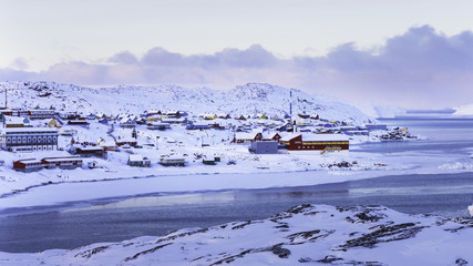 view of Illulissat, Greenland