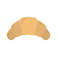 croissant bakery pastry product food fresh vector illustration