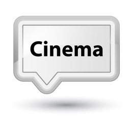 Cinema prime white banner button