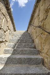 Fototapeta na wymiar Stone stairs.