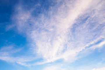 Obraz premium blue sky with clouds nature abstract background