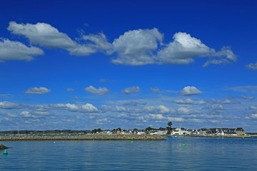 Fototapeta premium Ile Tudy am Atlantik, Bretagne, Frankreich