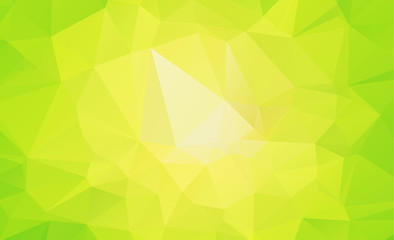 low poly geometric background consisting of triangles of different sizes and colors